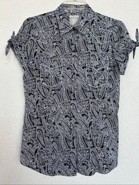 Roper Paisley Button Snap Western Shirt